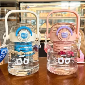 800ML手提大容量塑料杯