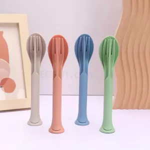 環保麥稈餐具三件套 HK$9.5