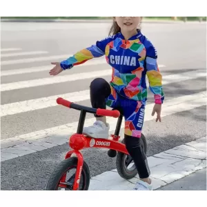 兒童輪滑騎行服平衡車賽車服童裝