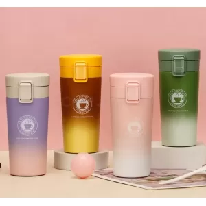 漸變保溫杯