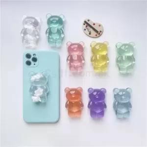炫彩小熊手機氣囊支架