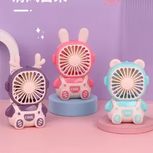 掛繩卡通小風扇