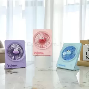 搞怪方形小風扇