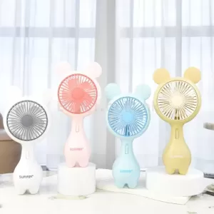 帶燈光迷你小風扇