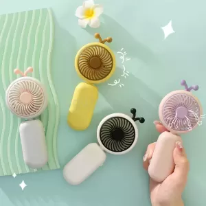 卡通小蜜蜂迷你風扇