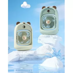 冰點噴霧小熊檯面風扇