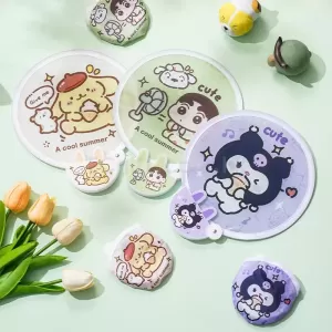 尼龍飛盤摺疊扇 HK$4.9