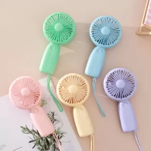 簡約掛繩手持立式 兩用小風扇 HK$14