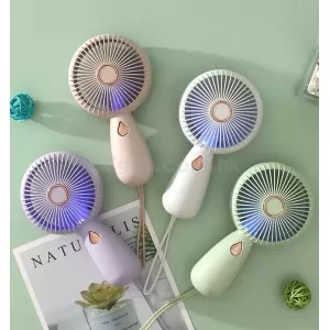 簡約帶燈手持風扇 HK$16.5