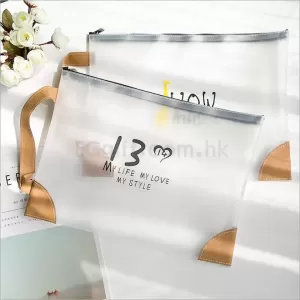 透明TPU簡約手拎袋 HK$10.5