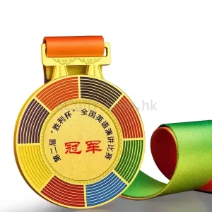 個性彩色金屬獎牌