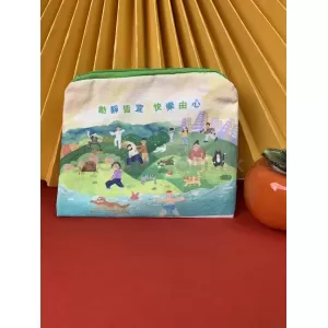 禮品編號：8564帆布散紙包