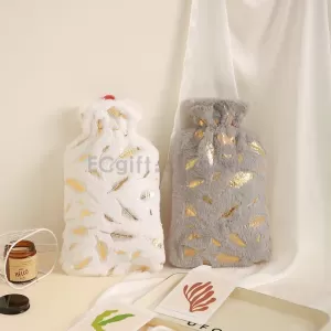 毛絨燙金PCV暖水袋