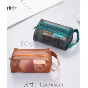 尼龍網紗匙包 耳機收納袋