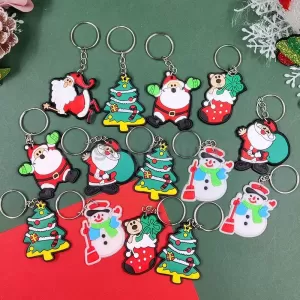 聖誕卡通PVC匙扣 HK$0.59