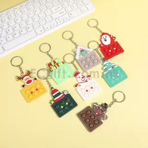聖誕手指按壓樂匙扣 HK$3.18