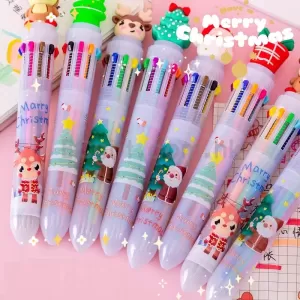 十色聖誕圓珠筆 HK$2.99