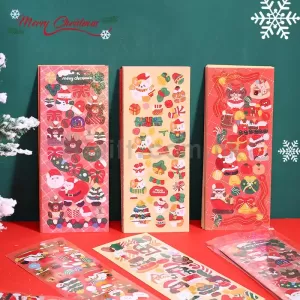 聖誕節鐳射DIY貼紙 HK$0.19