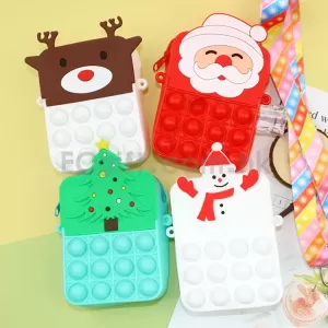 聖誕減壓泡泡樂斜挎包 HK$9.9