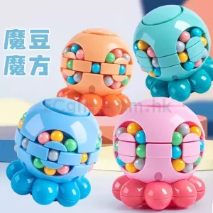 減壓 旋轉八爪魚旋轉魔豆魔方 指尖陀螺