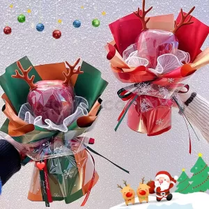 聖誕節DIY花束材料包