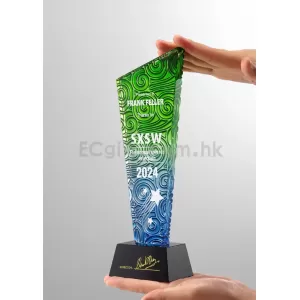 新款創意水晶獎杯