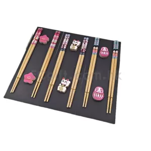 日式竹木筷子餐具套裝