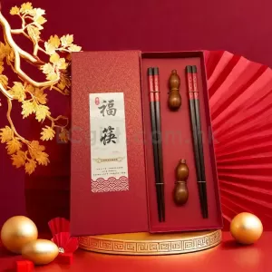 紅檀木筷子套裝
