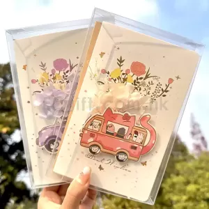 遠方如詩立體賀咭 HK$6.3