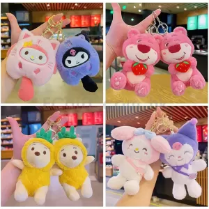 卡通公仔鑰匙扣