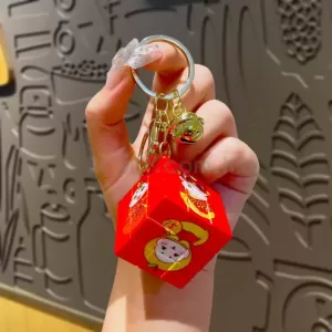 國潮魔方掛件鑰匙扣