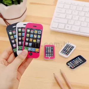 手機造型擦膠
