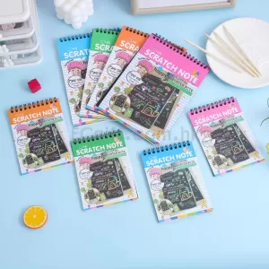 DIY刮刮本塗鴉本
