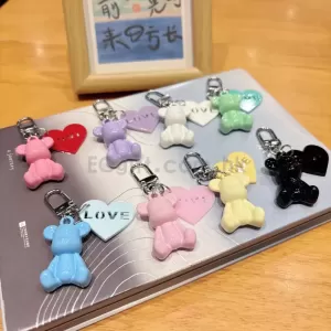 暴力熊鑰匙扣