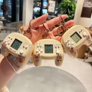 卡皮巴拉遊戲機鑰匙扣