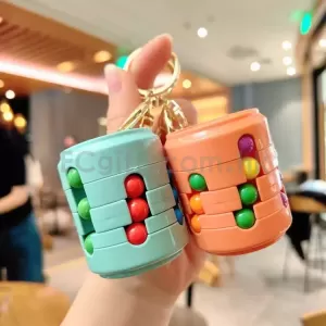 轉轉樂魔方鑰匙扣 HK$11.2