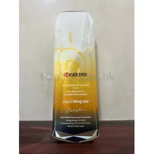 禮品編號：10614  創意水晶獎盃