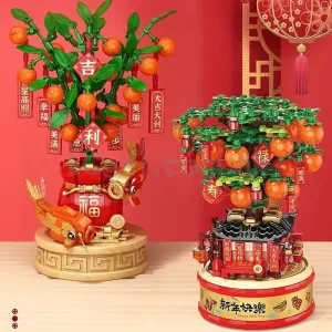 八音盒益智拼裝積木