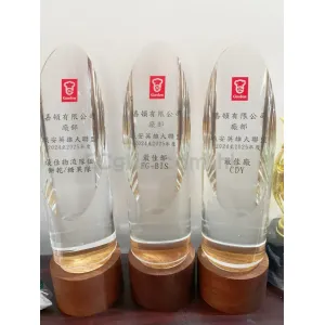 禮品編號：6412  水晶獎杯