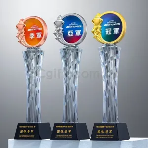 金屬水晶獎盃