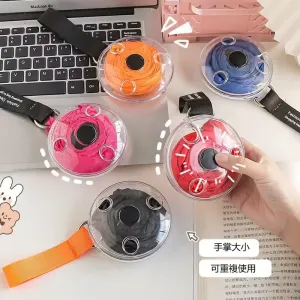 迷你小圓盤折叠購物袋