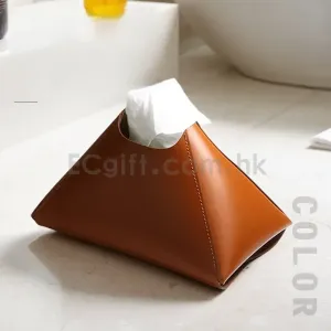 皮革紙巾盒