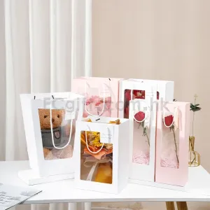 透明開窗手提袋