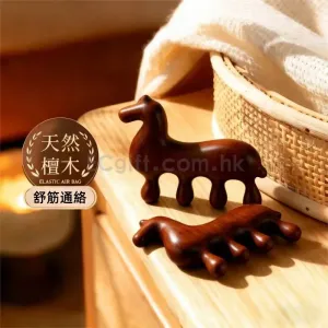 檀木按摩梳