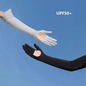 防曬手套加长款