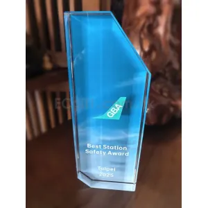 禮品編號：8099  彩印立方獎盃