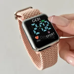 紡織帶電子手錶