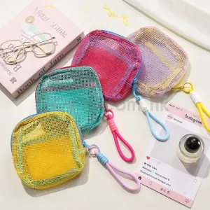 網格收納化妝包