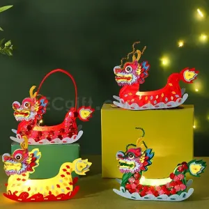 端午節DIY龍舟燈龍材料包