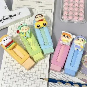 卡通推拉擦膠  伸縮擦膠